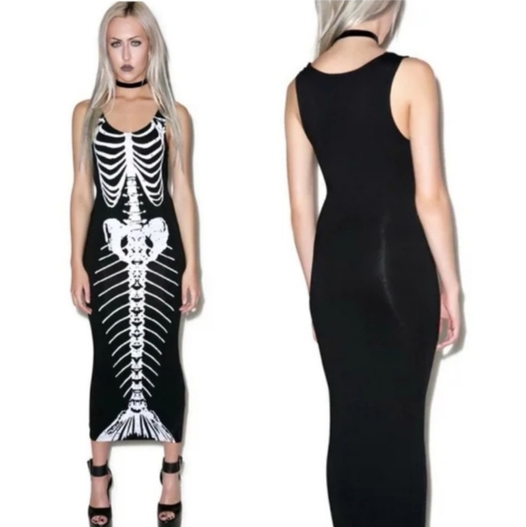 Iron Fist Dresses & Skirts - NWT! Iron Fist Bone Deep Iridescent Sleeveless Maxi Dress